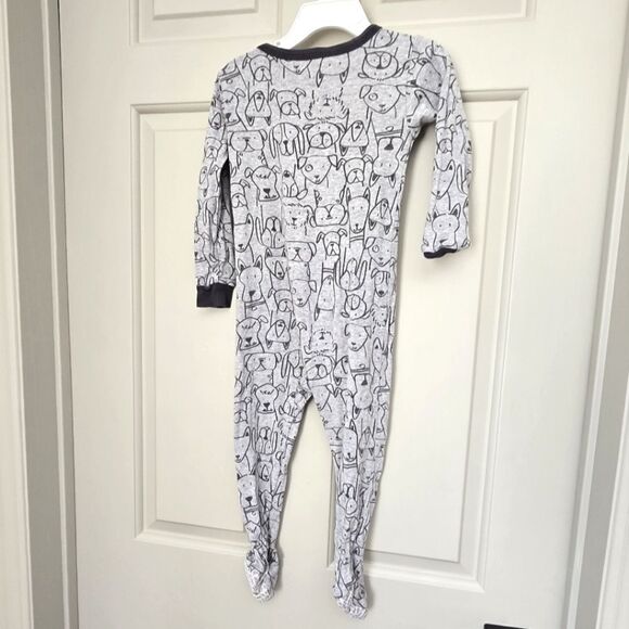 3/$20 Carters Kids One Piece Pajama / Sleeper Size 2 - Picture 4 of 4